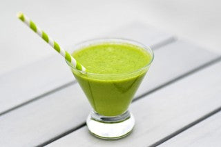 GREEN SMOOTHIE – PEAR KALE MINT