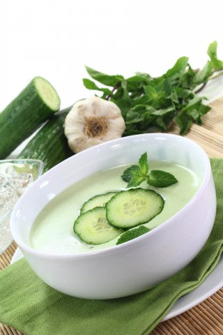 CREAMY CUCUMBER SOUP